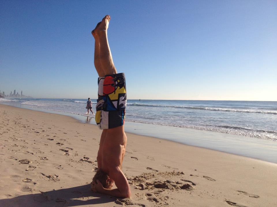 Shea Headstand